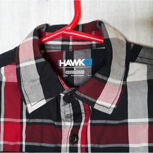Tony Hawk Boys Small Button‎ Down Top Shirt Longsle